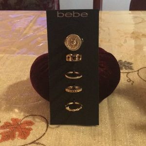 NWT bebe rings